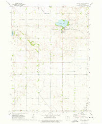 Crystal Lake Iowa Historical topographic map, 1:24000 scale, 7.5 X 7.5 Minute, Year 1972