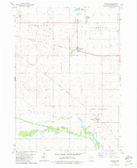 Cylinder Iowa Historical topographic map, 1:24000 scale, 7.5 X 7.5 Minute, Year 1980