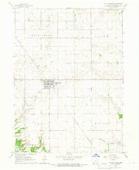 Dallas Center Iowa Historical topographic map, 1:24000 scale, 7.5 X 7.5 Minute, Year 1965
