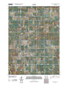 Dallas Center Iowa Historical topographic map, 1:24000 scale, 7.5 X 7.5 Minute, Year 2010