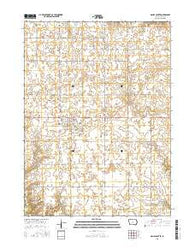 Dallas Center Iowa Current topographic map, 1:24000 scale, 7.5 X 7.5 Minute, Year 2015