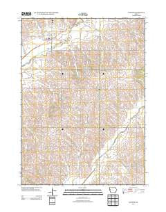 Danbury Iowa Historical topographic map, 1:24000 scale, 7.5 X 7.5 Minute, Year 2013
