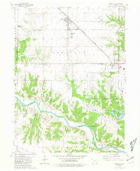 Danville Iowa Historical topographic map, 1:24000 scale, 7.5 X 7.5 Minute, Year 1981
