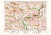 Davenport Iowa Historical topographic map, 1:250000 scale, 1 X 2 Degree, Year 1962