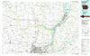 Davenport Iowa Historical topographic map, 1:100000 scale, 30 X 60 Minute, Year 1984