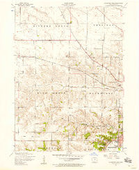 Davenport West Iowa Historical topographic map, 1:24000 scale, 7.5 X 7.5 Minute, Year 1953