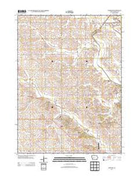 Dedham Iowa Historical topographic map, 1:24000 scale, 7.5 X 7.5 Minute, Year 2013