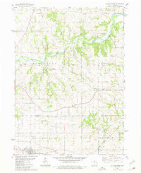Delmar North Iowa Historical topographic map, 1:24000 scale, 7.5 X 7.5 Minute, Year 1980