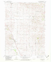 Delmar South Iowa Historical topographic map, 1:24000 scale, 7.5 X 7.5 Minute, Year 1980