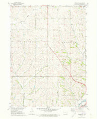 Denison SW Iowa Historical topographic map, 1:24000 scale, 7.5 X 7.5 Minute, Year 1971