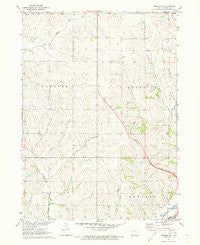 Denison SW Iowa Historical topographic map, 1:24000 scale, 7.5 X 7.5 Minute, Year 1971