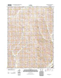 Denison SW Iowa Historical topographic map, 1:24000 scale, 7.5 X 7.5 Minute, Year 2013