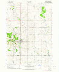 Denver Iowa Historical topographic map, 1:24000 scale, 7.5 X 7.5 Minute, Year 1963