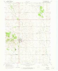 Denver Iowa Historical topographic map, 1:24000 scale, 7.5 X 7.5 Minute, Year 1963