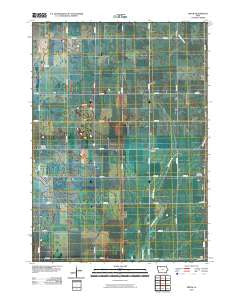Depew Iowa Historical topographic map, 1:24000 scale, 7.5 X 7.5 Minute, Year 2010