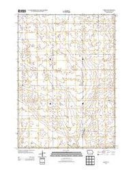 Depew Iowa Historical topographic map, 1:24000 scale, 7.5 X 7.5 Minute, Year 2013