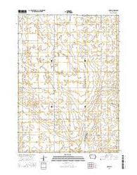 Depew Iowa Current topographic map, 1:24000 scale, 7.5 X 7.5 Minute, Year 2015