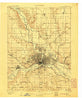 Des Moines Iowa Historical topographic map, 1:62500 scale, 15 X 15 Minute, Year 1907