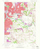 Des Moines SE Iowa Historical topographic map, 1:24000 scale, 7.5 X 7.5 Minute, Year 1956