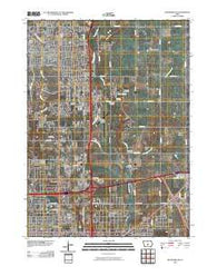 Des Moines NE Iowa Historical topographic map, 1:24000 scale, 7.5 X 7.5 Minute, Year 2010
