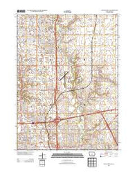 Des Moines NE Iowa Historical topographic map, 1:24000 scale, 7.5 X 7.5 Minute, Year 2013