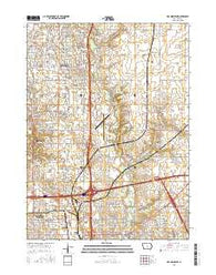 Des Moines NE Iowa Current topographic map, 1:24000 scale, 7.5 X 7.5 Minute, Year 2015