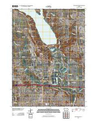 Des Moines NW Iowa Historical topographic map, 1:24000 scale, 7.5 X 7.5 Minute, Year 2010