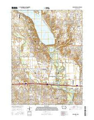 Des Moines NW Iowa Current topographic map, 1:24000 scale, 7.5 X 7.5 Minute, Year 2015