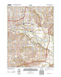 Des Moines SE Iowa Historical topographic map, 1:24000 scale, 7.5 X 7.5 Minute, Year 2013