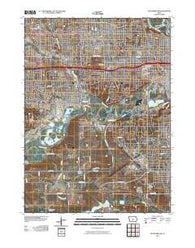 Des Moines SW Iowa Historical topographic map, 1:24000 scale, 7.5 X 7.5 Minute, Year 2010