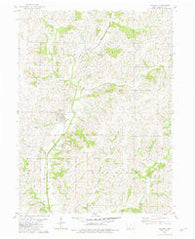 Diagonal Iowa Historical topographic map, 1:24000 scale, 7.5 X 7.5 Minute, Year 1981