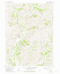 Diagonal Iowa Historical topographic map, 1:24000 scale, 7.5 X 7.5 Minute, Year 1981
