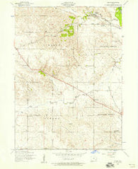Dixon Iowa Historical topographic map, 1:24000 scale, 7.5 X 7.5 Minute, Year 1953