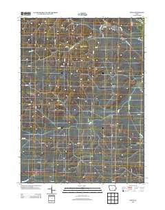 Dixon Iowa Historical topographic map, 1:24000 scale, 7.5 X 7.5 Minute, Year 2013