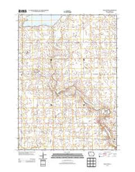 Dolliver Iowa Historical topographic map, 1:24000 scale, 7.5 X 7.5 Minute, Year 2013
