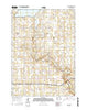 Dolliver Iowa Current topographic map, 1:24000 scale, 7.5 X 7.5 Minute, Year 2015