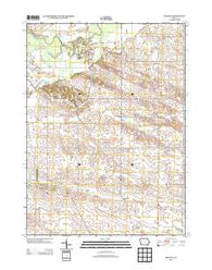 Donahue Iowa Historical topographic map, 1:24000 scale, 7.5 X 7.5 Minute, Year 2013