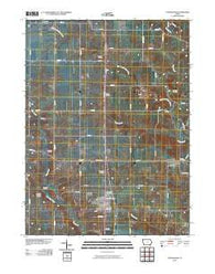 Donnellson Iowa Historical topographic map, 1:24000 scale, 7.5 X 7.5 Minute, Year 2010