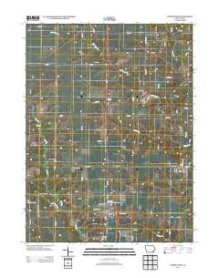 Donnellson Iowa Historical topographic map, 1:24000 scale, 7.5 X 7.5 Minute, Year 2013