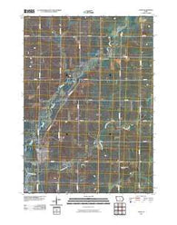 Doon Iowa Historical topographic map, 1:24000 scale, 7.5 X 7.5 Minute, Year 2010