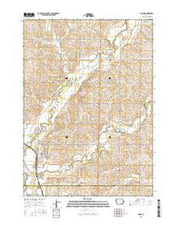 Doon Iowa Current topographic map, 1:24000 scale, 7.5 X 7.5 Minute, Year 2015