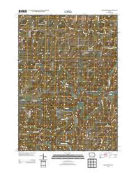 Dorchester Iowa Historical topographic map, 1:24000 scale, 7.5 X 7.5 Minute, Year 2013