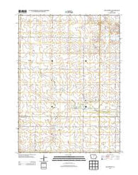 Dougherty Iowa Historical topographic map, 1:24000 scale, 7.5 X 7.5 Minute, Year 2013