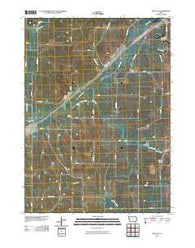 Dow City Iowa Historical topographic map, 1:24000 scale, 7.5 X 7.5 Minute, Year 2010