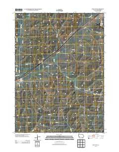 Dow City Iowa Historical topographic map, 1:24000 scale, 7.5 X 7.5 Minute, Year 2013