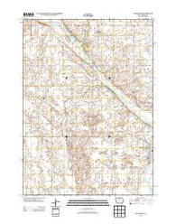 Dows West Iowa Historical topographic map, 1:24000 scale, 7.5 X 7.5 Minute, Year 2013