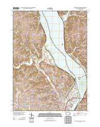 Dubuque North Iowa Historical topographic map, 1:24000 scale, 7.5 X 7.5 Minute, Year 2013