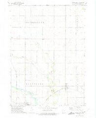 Dumont North Iowa Historical topographic map, 1:24000 scale, 7.5 X 7.5 Minute, Year 1972