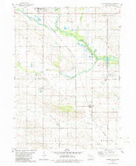 Dumont South Iowa Historical topographic map, 1:24000 scale, 7.5 X 7.5 Minute, Year 1979