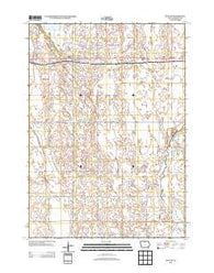 Duncan Iowa Historical topographic map, 1:24000 scale, 7.5 X 7.5 Minute, Year 2013